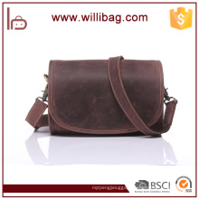 Popular Genuine Leather Messenger Bag For Office Work